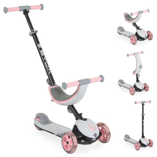 Παιδικό Πατίνι Scooter Motion 4in1 Pink 3800146229207 12m+ - Byox