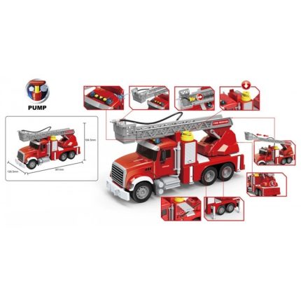 Πυροσβεστικό με Ήχο και Fire Engine Truck 666-58p 3801005601486 3+ - Jin Jia Toys