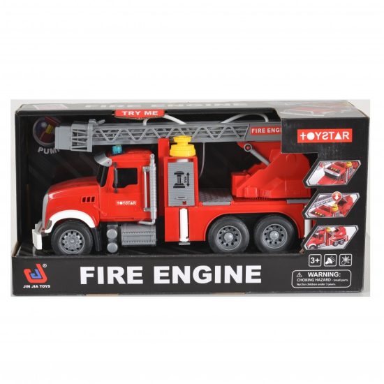 Πυροσβεστικό με Ήχο και Fire Engine Truck 666-58p 3801005601486 3+ - Jin Jia Toys