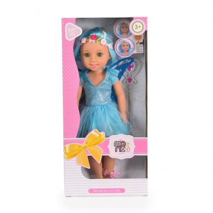 Moni Toys Κούκλα 38cm Fairy Blue LS1502-3 3801005600991 3+