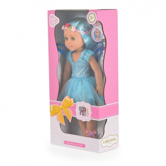 Moni Toys Κούκλα 38cm Fairy Blue LS1502-3 3801005600991 3+