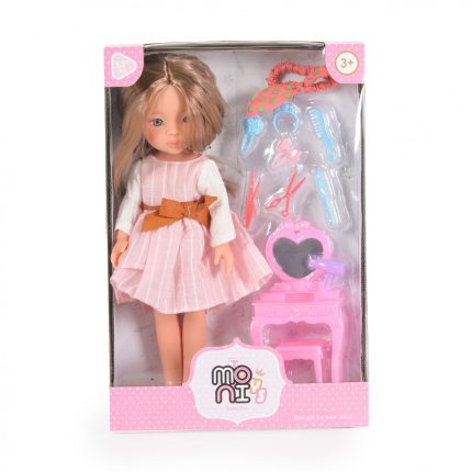 Moni Toys Κούκλα 33cm Loving Sunny με Αξεσουάρ LS1303-4 3801005600977 3+