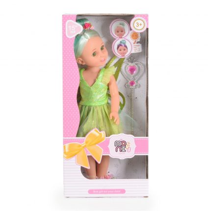 Moni Toys Κούκλα 38cm Fairy Green LS1502-4 3801005601004 3+