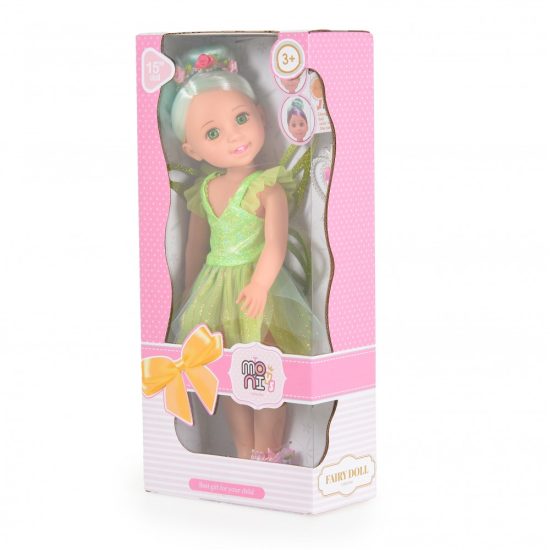 Moni Toys Κούκλα 38cm Fairy Green LS1502-4 3801005601004 3+