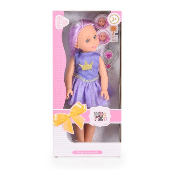 Moni Toys Κούκλα 38cm Fairy Purple LS1502-5 3801005601011 3+