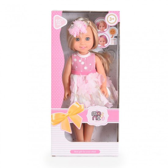 Moni Toys Κούκλα 38cm Fairy Pink LS1502-8 3801005601028 3+