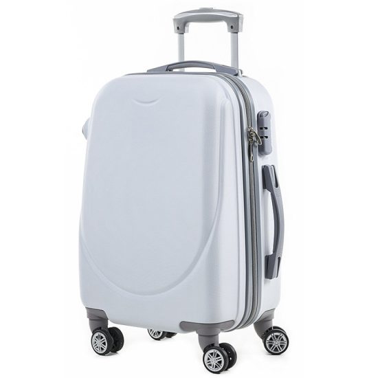 Βαλίτσα Βάπτισης Trolley, Nuova Vita,18", Γκρι - ΝΚ074-1