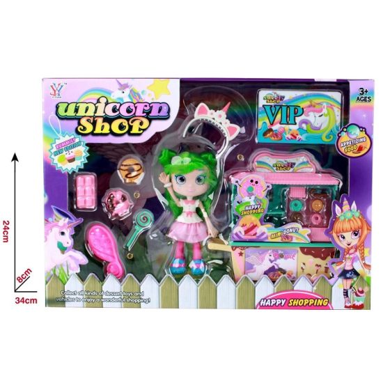 Κούκλα Σε Ζαχαροπλαστείο Sweet Food Shop B3803A 3+ - Martin Toys