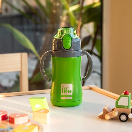 Παγούρι Θερμός Kids Thermos Green 300ml 5208009002079 - Ecolife