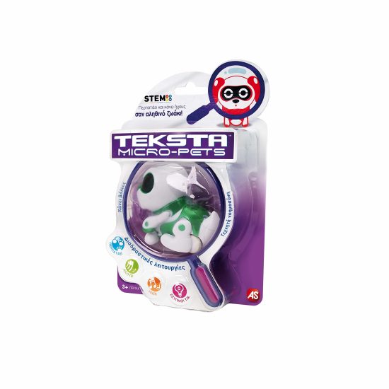 Teksta Micro-Pets Ρομπότ Σκυλάκι 3+, As Company