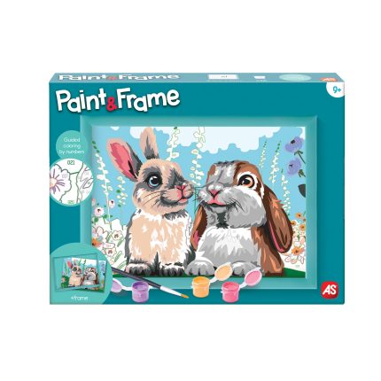 Paint & Frame Ζωγραφίζω Με Αριθμούς Cute Bunnies 9+ - As Company