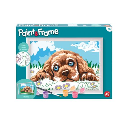 Paint & Frame Ζωγραφίζω Με Αριθμούς Loving Puppy 9+ - As Company