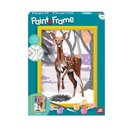 Paint & Frame Ζωγραφίζω Με Αριθμούς Snow Deer 9+ - As Company