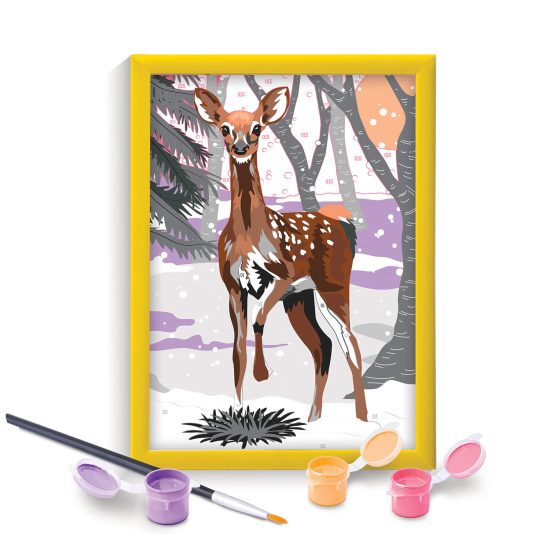 Paint & Frame Ζωγραφίζω Με Αριθμούς Snow Deer 9+ - As Company