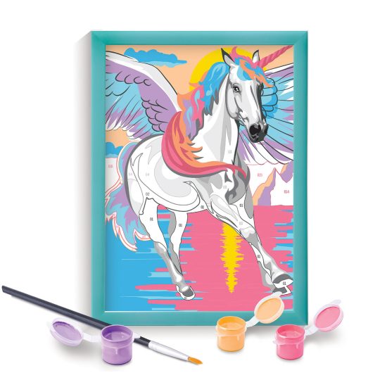 Paint & Frame Ζωγραφίζω Με Αριθμούς Magic Unicorn 9+ - As Company