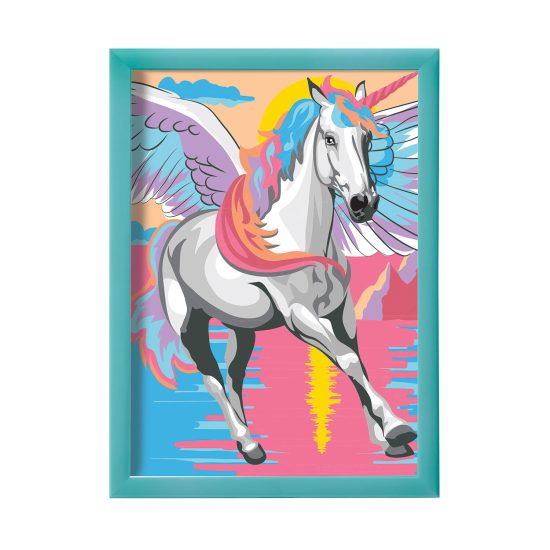 Paint & Frame Ζωγραφίζω Με Αριθμούς Magic Unicorn 9+ - As Company