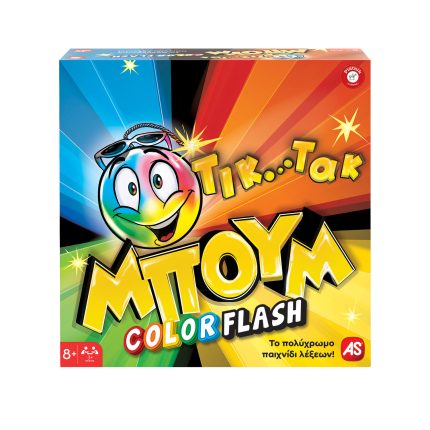 AS Games Επιτραπέζιο Παιχνίδι Τικ Τακ Μπουμ Color Flash 8+ - AS Company