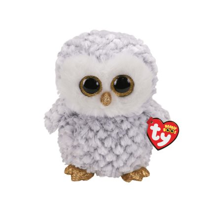 TY Beanie Boos Owlette Χνουδωτή Κουκουβάγια Λευκή 23εκ 0m+, As Company