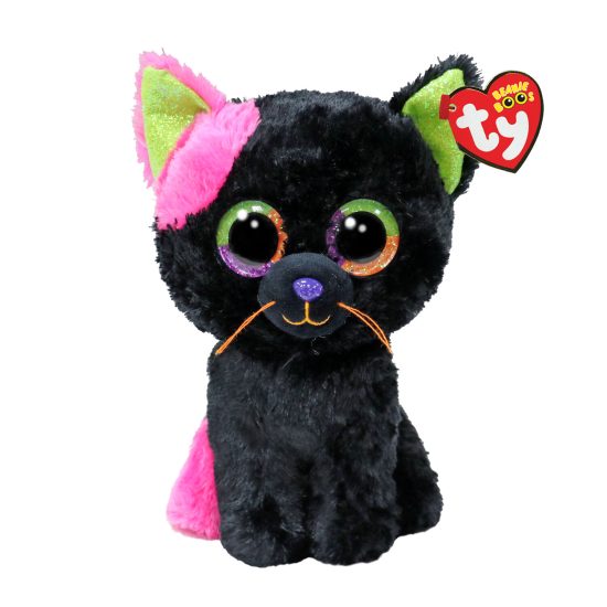 TY Beanie Boos Licorice Χνουδωτή Γατούλα Μαύρη 15εκ 0m+, As Company