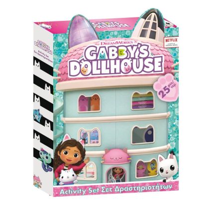 Σετ Δραστηριοτήτων Gabbys Dollhouse 25τμχ (25x5x32εκ) 5205698692161 3+ - Luna