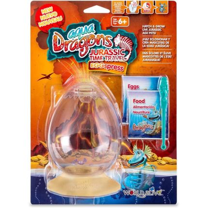 Aqua Dragons Jurassic Time Travel EGGspress “Προϊστορικός Κόσμος” Ενυδρείο σε Σχήμα Αυγού Δεινοσαύρου 8437006044929 6+