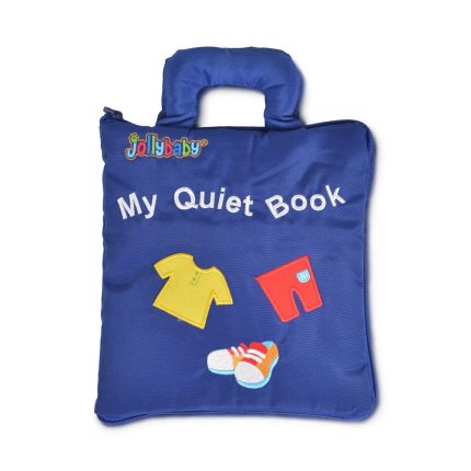 Βρεφικό Μαλακό Βιβλίο Montessori Book-Bag My Quiet Book J8255 6925783803119 - Jolly Baby