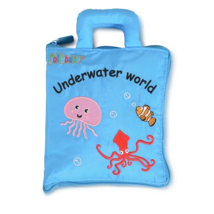 Βιβλίο Τσάντα Τύπου Montessori Underwater World 10046 6925783808619 18m+ - Jolly Baby