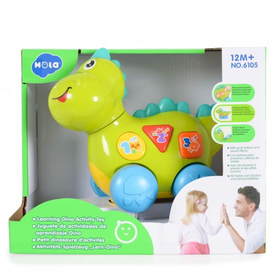 Μουσικό Εκπαιδευτικό Παιχνίδι Learning Dino Activity Toy 6105 3800146224837 12m+ - Hola