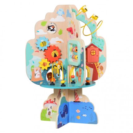 Ξύλινο Δέντρο Δραστηριοτήτων Activity Tree 3801005600755 24m+ - Moni Toys