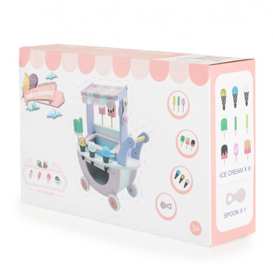 Moni Ξύλινο Καρότσι Παγωτού Ιce Cream Cart W10A095 3801005601707