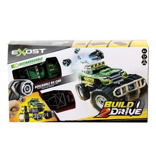 Exost Build 2 Drive - Deluxe Set (Mighty Crawler) Τηλεκατευθυνόμενο & Συναρμολογούμενο Αυτοκίνητο 6+, As Company