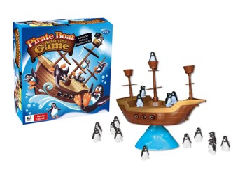 Επιτραπέζιο Παιχνίδι Ισορροπίας Pirate Boat 707-61 3+ - Martin Toys