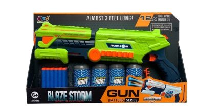 Όπλο Soft Bullet Gun Λευκό Z1159-1 6+ - Martin Toys