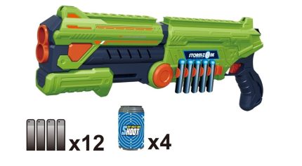 Όπλο Soft Bullet Gun Λευκό Z1159-1 6+ - Martin Toys