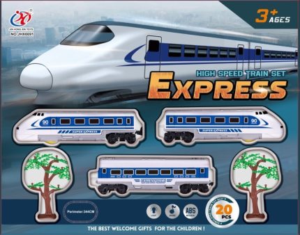 Τρένο Μπαταρίας Express με Φώτα και Ήχους JHX6691 3+ - Martin Toys