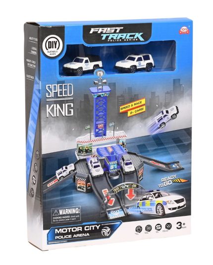 Parking Garage Police με Αυτοκινητάκια 981-12 3+ - Martin Toys