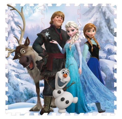 Original Παζλ Δαπέδου EVA Frozen (35x25cm) 9τμχ FS-0521 3+ - Martin Toys