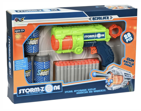 Όπλο Soft Bullet Gun Πράσινο Z1144-1 6+ - Martin Toys