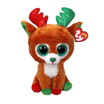 TY Beanie Boos Tinseltoes Χνουδωτός Τάρανδος Καφέ 15εκ 0m+, As Company