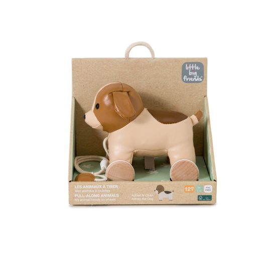 Baby To Love Adrien The Pull Along Dog 12m+