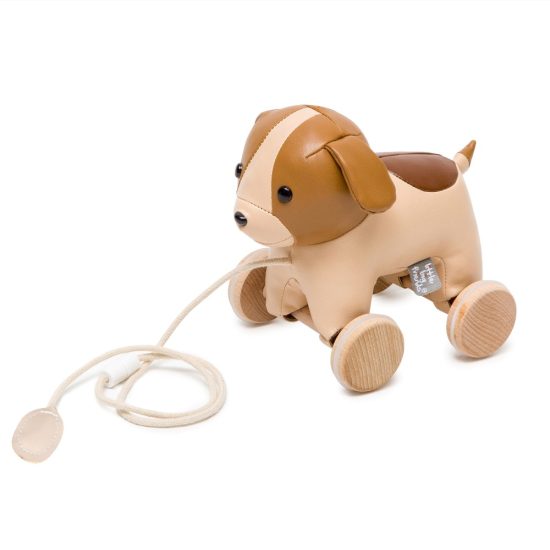 Baby To Love Adrien The Pull Along Dog 12m+