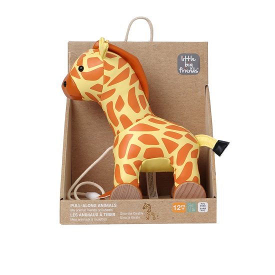 Baby To Love Gina the Pull Along Giraffe 12m+