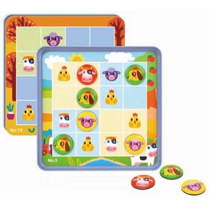 Tooky Toy Μαγνητικό Παιχνίδι Sudoku Φάρμα Farm Sudoku TL631 6970090041099 3+