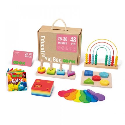 Ξύλινο Σετ Εκμάθησης TK754 Montessori Educational Box 6972633375746 24m+ - Tooky Toy