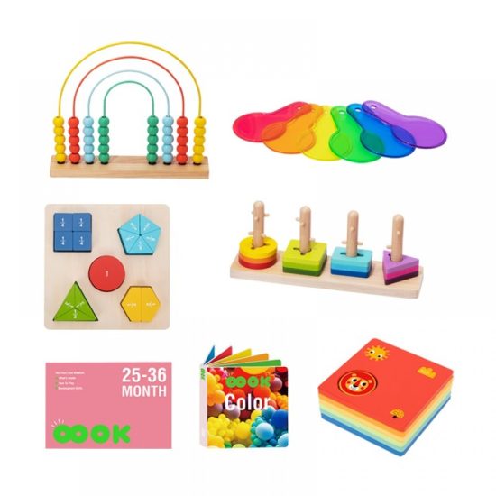 Ξύλινο Σετ Εκμάθησης TK754 Montessori Educational Box 6972633375746 24m+ - Tooky Toy