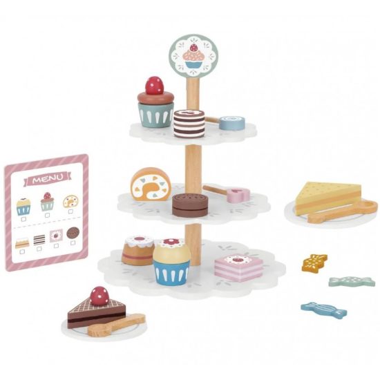 Tooky Toy Σετ Γλυκών Dessert Stand TJ273 6972633377924 3+