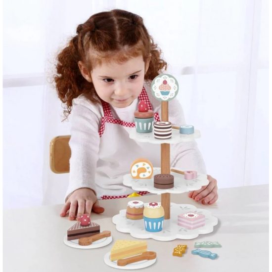 Tooky Toy Σετ Γλυκών Dessert Stand TJ273 6972633377924 3+