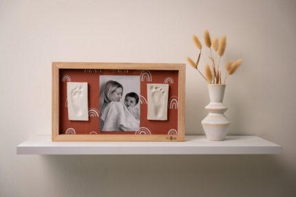 Κορνίζα για 2 Αποτυπώματα 2 Prints Frame – Rainbow Terracotta (32x19x2.3cm) - Petit Artichaut