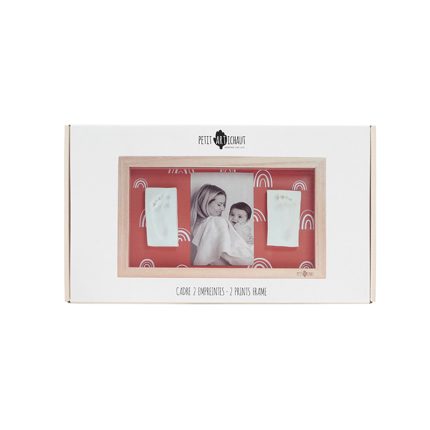 Κορνίζα για 2 Αποτυπώματα 2 Prints Frame – Rainbow Terracotta (32x19x2.3cm) - Petit Artichaut