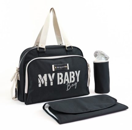 Τσάντα Αλλαξιέρα BoB Paris Tote Bag Simply Noir My Baby - Baby on Board Paris